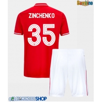 Maglie da calcio Nottingham Forest Oleksandr Zinchenko #35 Prima Maglia Bambino 2025-26 Manica Corta + Pantaloni corti)